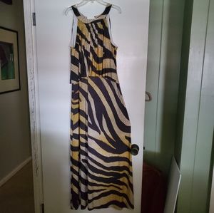 Animal Print Maxi Dress